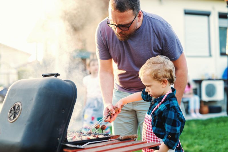 Having a BBQ with kids? here are some safety tips.